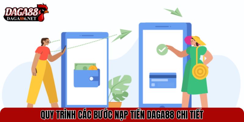 Hướng Dẫn Nạp Tiền DAGA88 Nhanh Chóng – Đơn Giản Nhất 2025 3 Quy trình các bước nạp tiền DAGA88 chi tiết